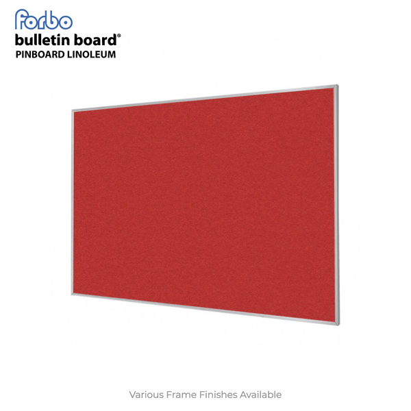 Hot Salsa | Landscape FORBO Bulletin Board with Minimalist Frame