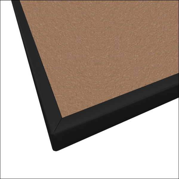 Nutmeg Spice | Landscape FORBO Bulletin Board with Minimalist Frame