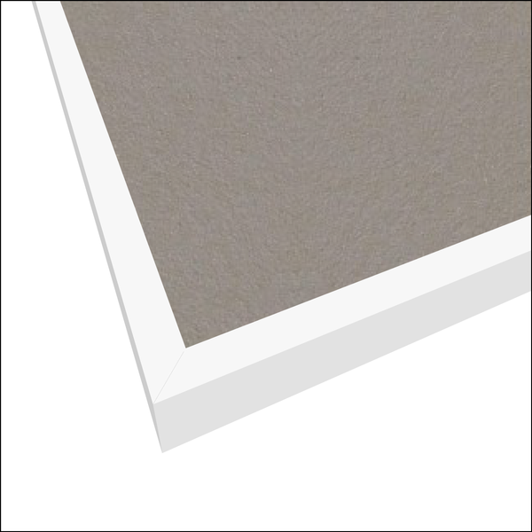 Potato Skin | Landscape FORBO Bulletin Board with Minimalist Frame