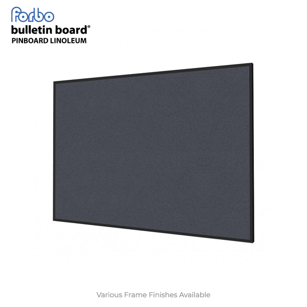 Poppy Seed | Landscape FORBO Bulletin Board with Minimalist Frame