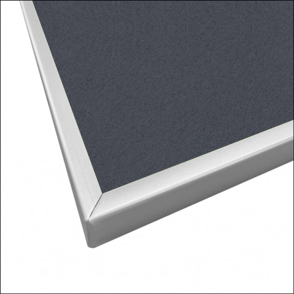 Poppy Seed | Landscape FORBO Bulletin Board with Minimalist Frame