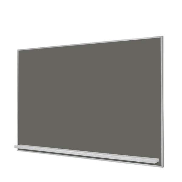 The Satin Minimalist Wood | Landscape Slate Gray Ceramic Steel Chalkboard