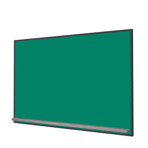 The Black Minimalist Wood | Landscape Green Ceramic Steel Chalkboard