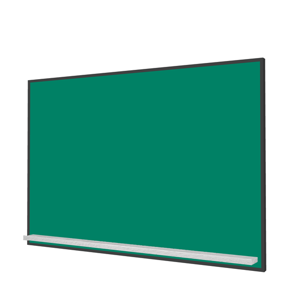 The Black Minimalist Wood | Landscape Green Ceramic Steel Chalkboard