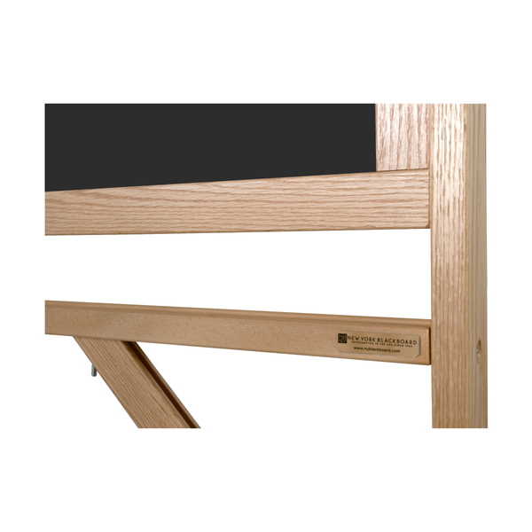 Wood Frame | Portable Ceramic Steel Chalkboard