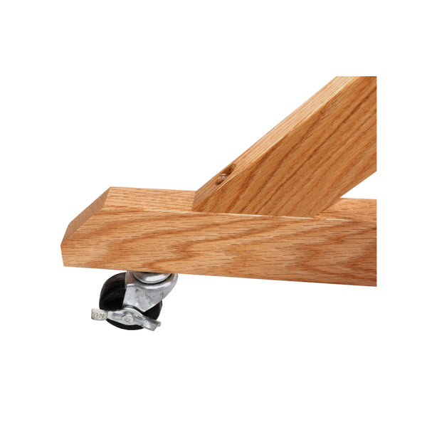 Natural Oak Wood Frame | Portable Bulletin Board