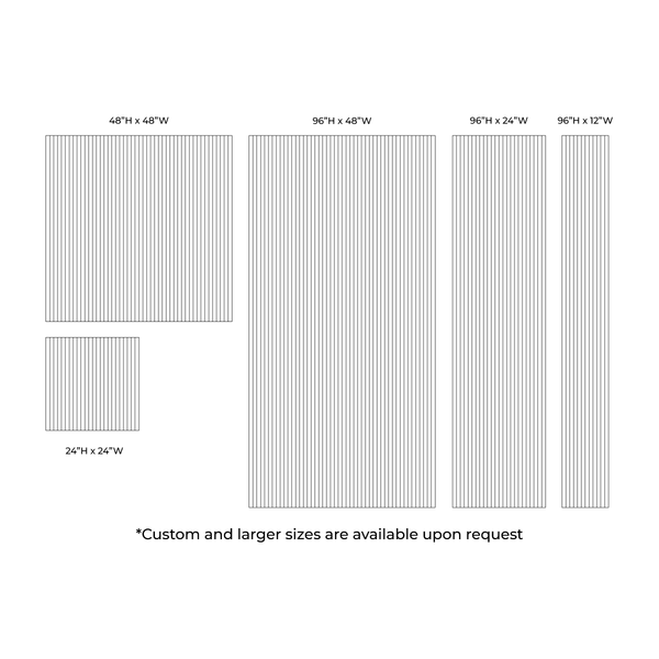 Acoustic Slat Wall Panels | Natural Oak