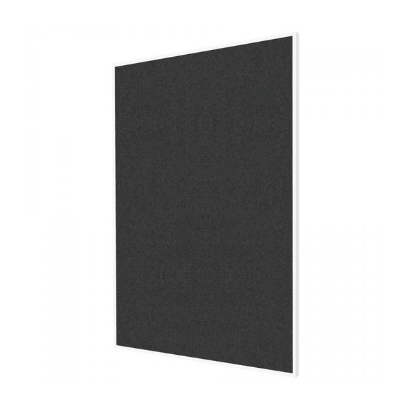 Black Olive | Portrait FORBO Bulletin Board with Minimalist Frame