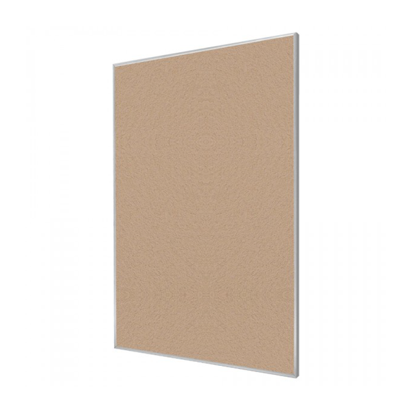 Blanched Almond | Portrait FORBO Bulletin Board with Minimalist Frame