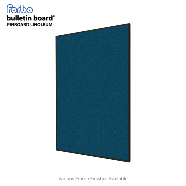 Blue Berry | Portrait FORBO Bulletin Board with Minimalist Frame
