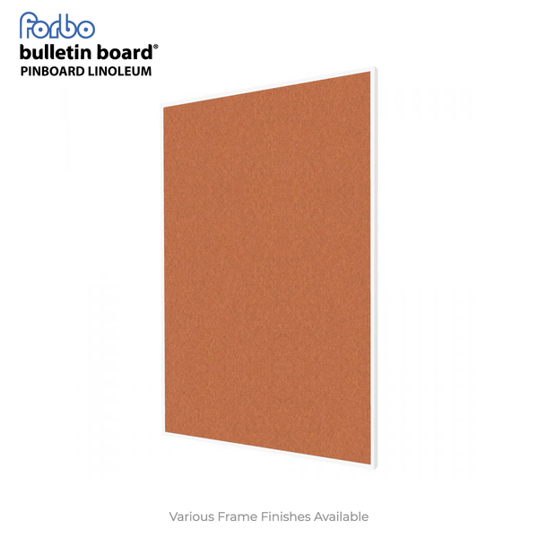 Cinnamon Bark | Portrait FORBO Bulletin Board with Minimalist Frame