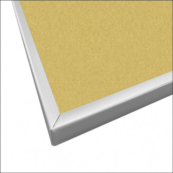 Fresh Pineapple | Portrait FORBO Bulletin Board with Minimalist Frame