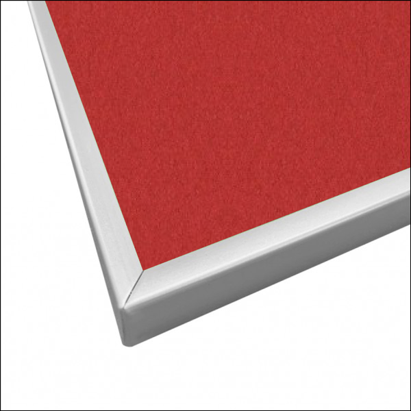 Hot Salsa | Portrait FORBO Bulletin Board with Minimalist Frame