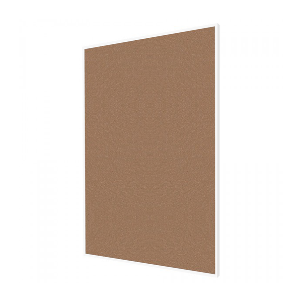 Nutmeg Spice | Portrait FORBO Bulletin Board with Minimalist Frame