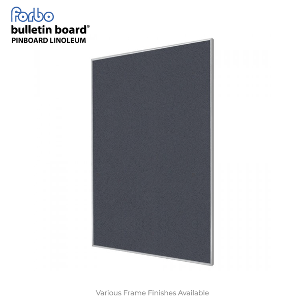Poppy Seed | Portrait FORBO Bulletin Board with Minimalist Frame