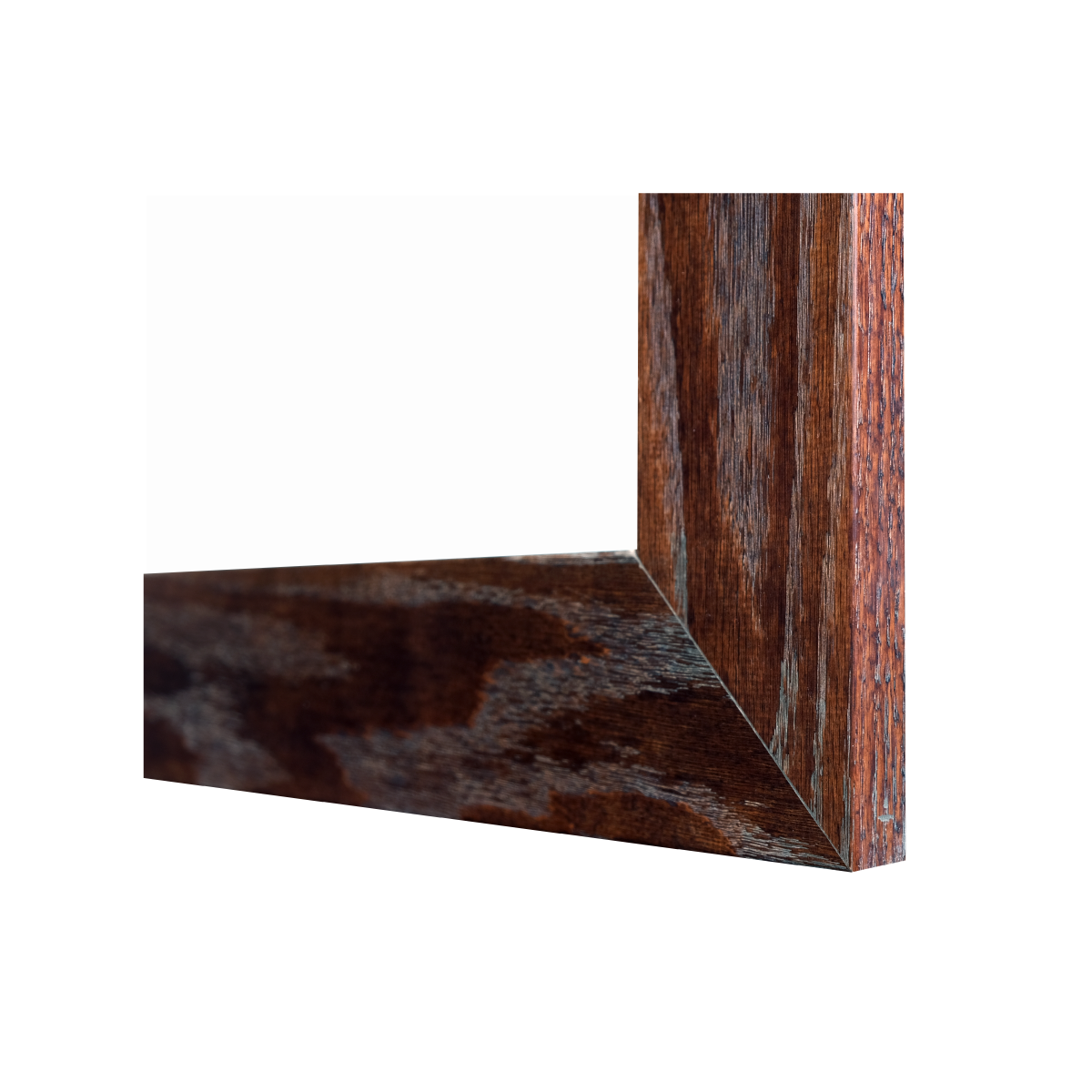 Dark Walnut Wood Frame | Spring Street | Ceramic Steel Whiteboard