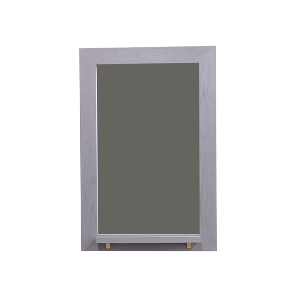 Smoked Gray Wood Frame | Spring Street | Slate Gray Lam-Rite Chalkboard | Tray