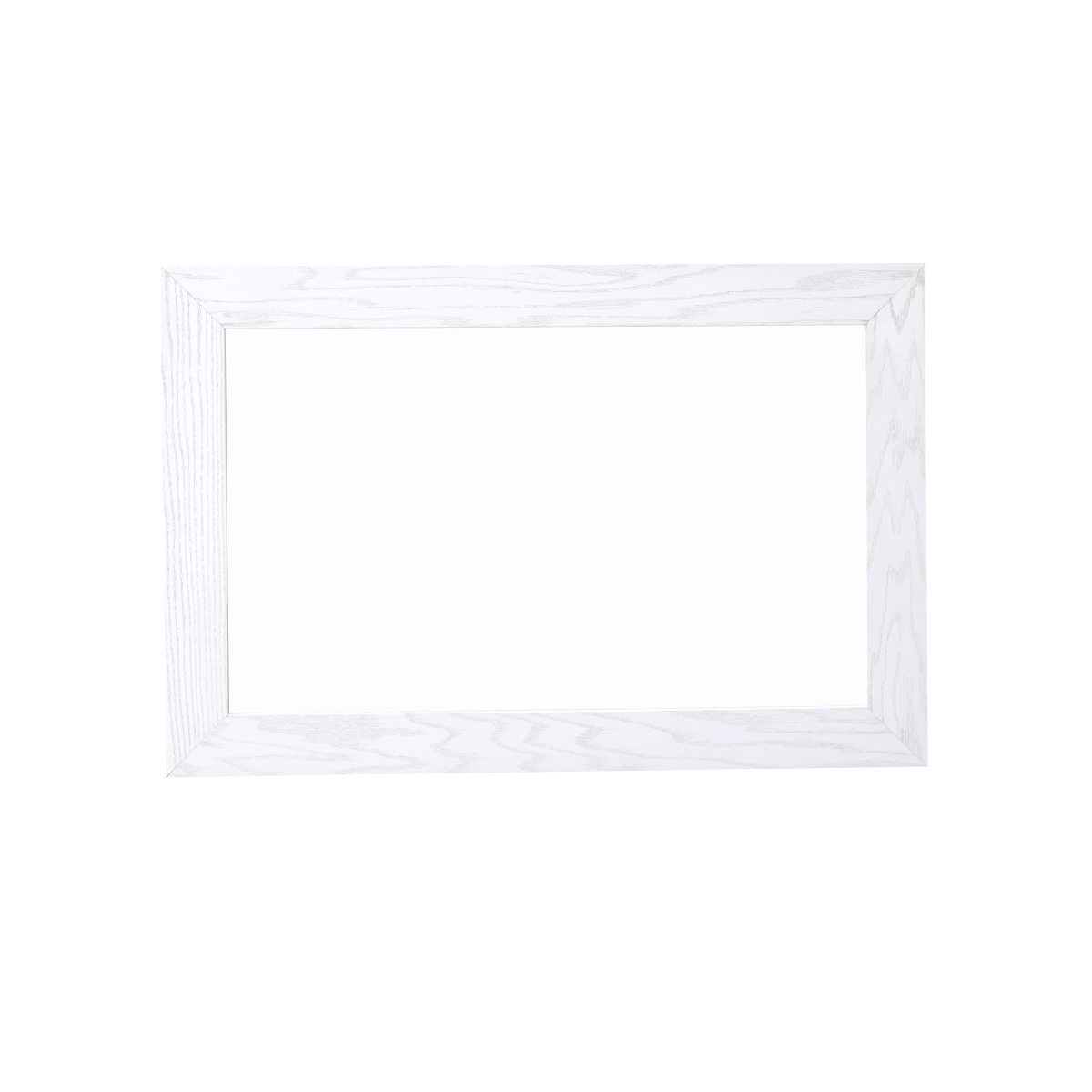 White Oak Wood Frame | Spring Street | Ceramic Steel Whiteboard | Without Tray