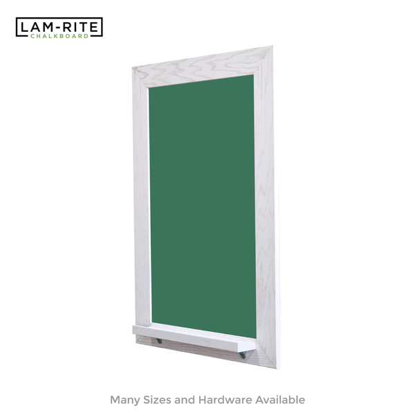 White Oak Wood Frame | Spring Street | Green Lam-Rite Chalkboard | Tray