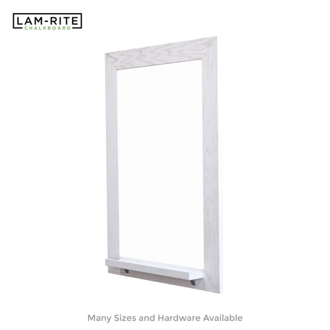 White Oak Wood Frame | Spring Street | Lam-Rite Whiteboard | Tray