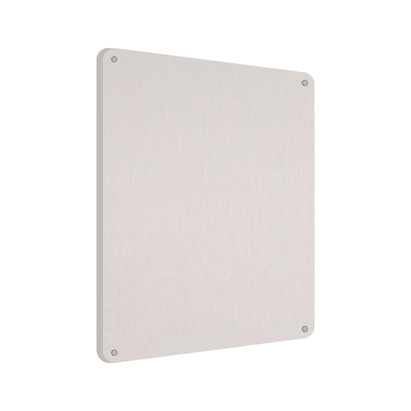Acoustic Felt Wall Panel | Fancy Washers | Radius Corners Portrait