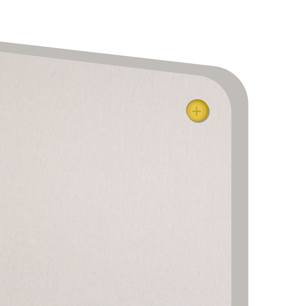 Acoustic Felt Wall Panel | Fancy Washers | Radius Corners Landscape
