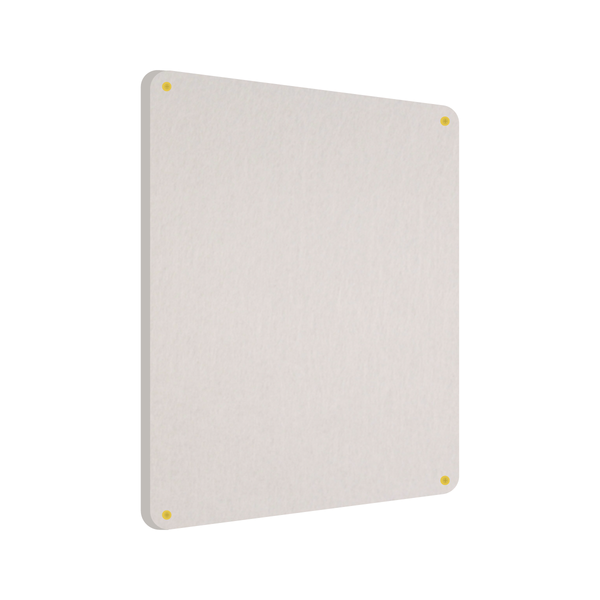Acoustic Felt Wall Panel | Fancy Washers | Radius Corners Portrait