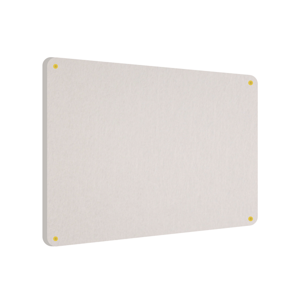 Acoustic Felt Wall Panel | Fancy Washers | Radius Corners Landscape