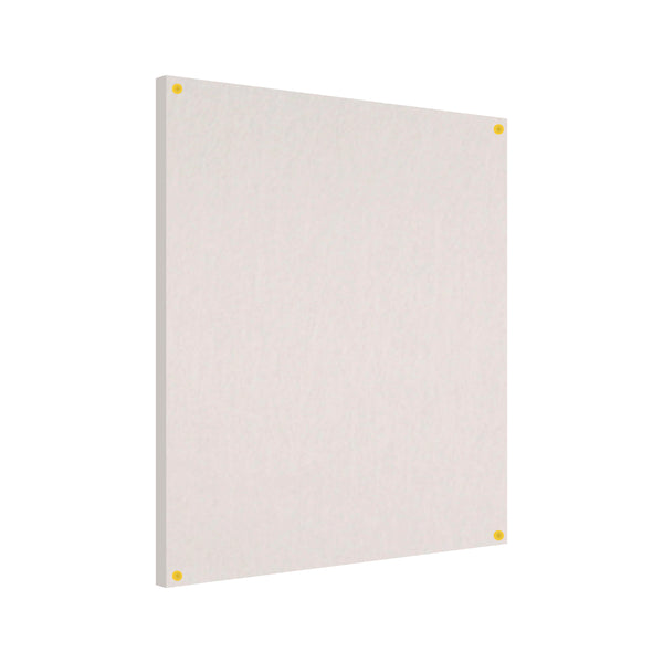 Acoustic Felt Wall Panel | Fancy Washers | Square Corners Portrait