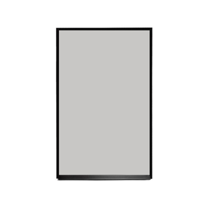 Ebony Aluminum Frame | Silver Star | Portrait Color-Rite Magnetic Whiteboard