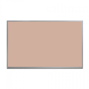 Satin Aluminum Frame | Blush | Landscape Color-Rite Magnetic Whiteboard