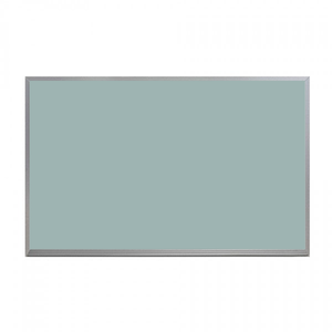 Satin Aluminum Frame | Glacier | Landscape Color-Rite Magnetic Whiteboard