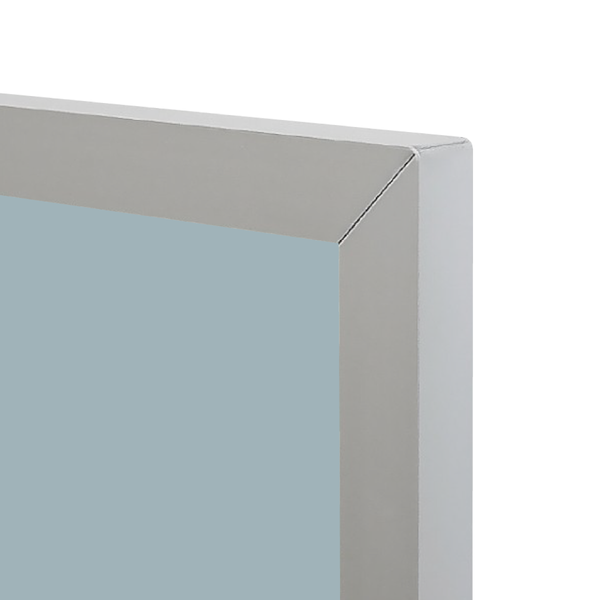 Satin Aluminum Frame | Clearwater | Portrait Color-Rite Magnetic Whiteboard