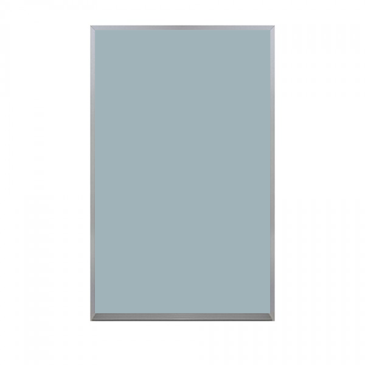 Satin Aluminum Frame | Clearwater | Portrait Color-Rite Magnetic Whiteboard