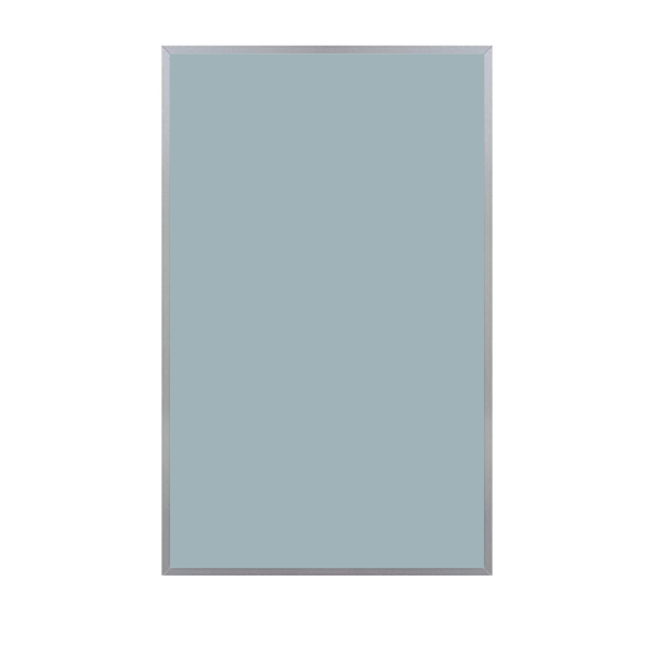 Satin Aluminum Frame | Clearwater | Portrait Color-Rite Magnetic Whiteboard