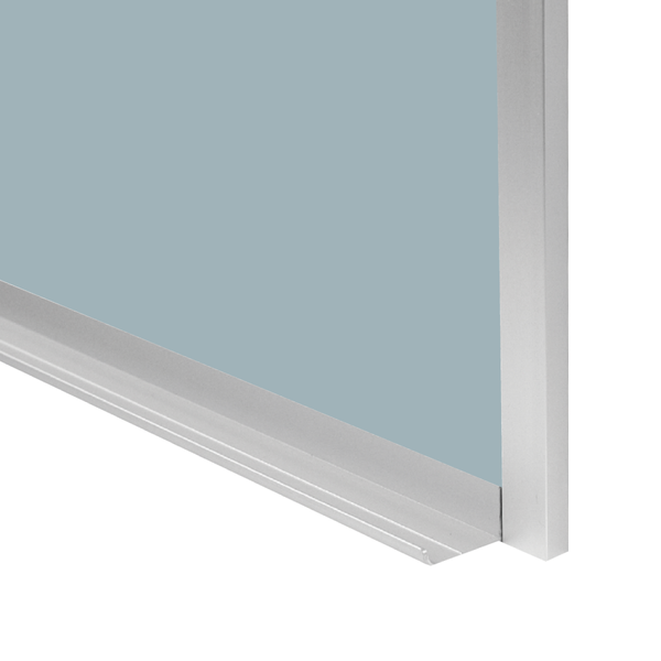 Satin Aluminum Frame | Clearwater | Portrait Color-Rite Magnetic Whiteboard