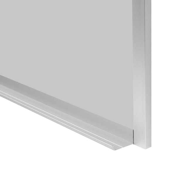 Satin Aluminum Frame | Silver Star | Portrait Color-Rite Whiteboard
