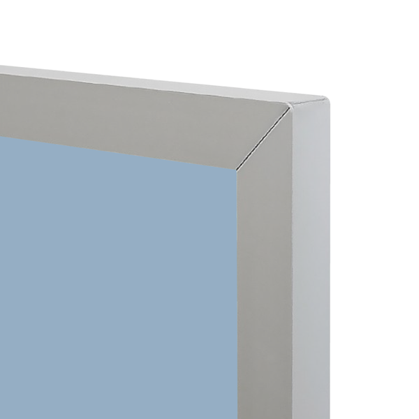 Satin Aluminum Frame | Twilight | Portrait Color-Rite Magnetic Whiteboard
