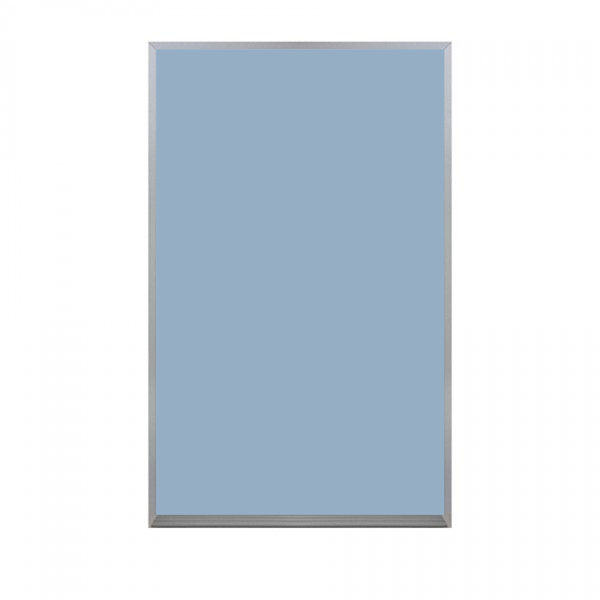 Satin Aluminum Frame | Twilight | Portrait Color-Rite Magnetic Whiteboard