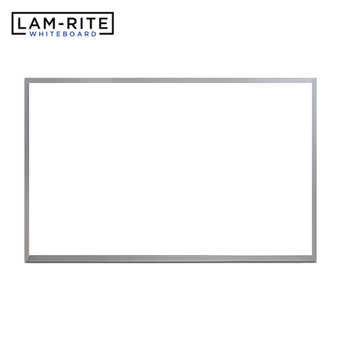 Satin Aluminum Frame | Landscape Lam-Rite Whiteboard