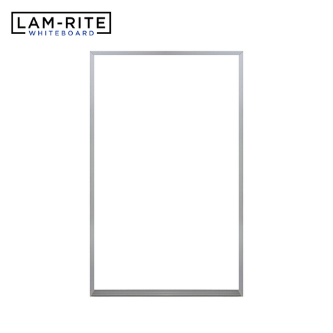 Satin Aluminum Frame | Portrait Lam-Rite Whiteboard