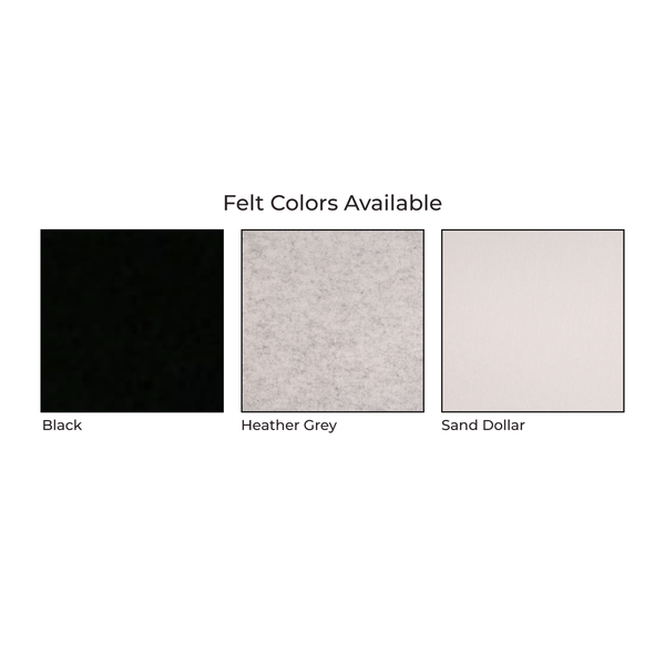 Acoustical Slat Wall Panels | Black