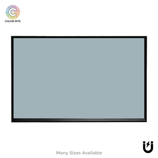 Ebony Aluminum Frame | Clearwater | Landscape Color-Rite Magnetic Whiteboard