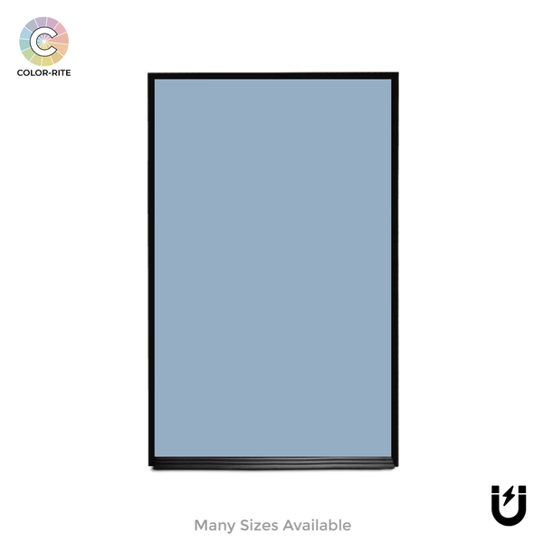 Ebony Aluminum Frame | Twilight | Portrait Color-Rite Magnetic Whiteboard