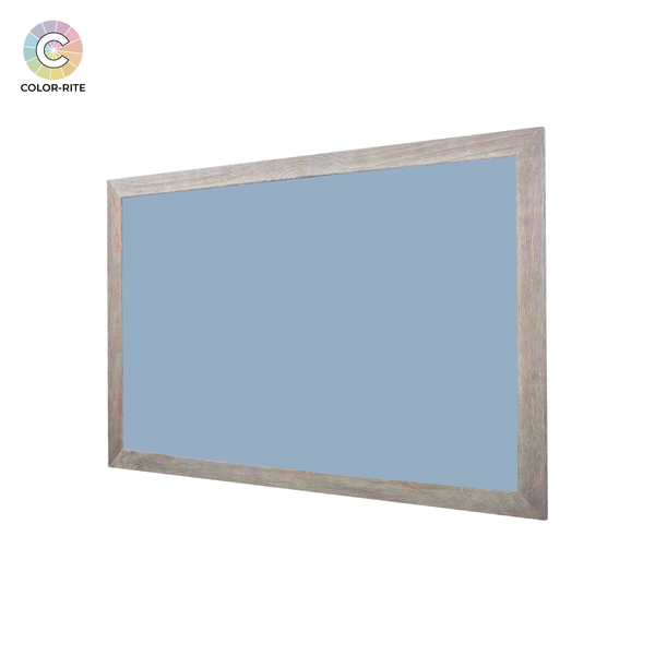 Barnwood Wood Frame | Twilight | Landscape Color-Rite Non-Magnetic Whiteboard