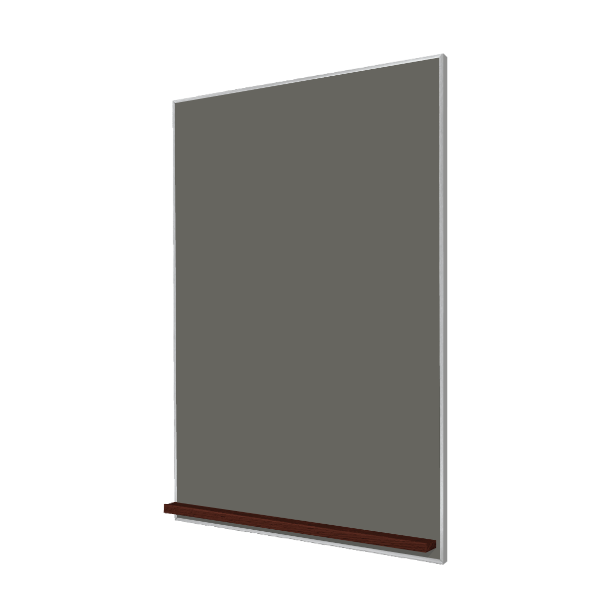 The Satin Minimalist Wood | Portrait Slate Gray Ceramic Steel