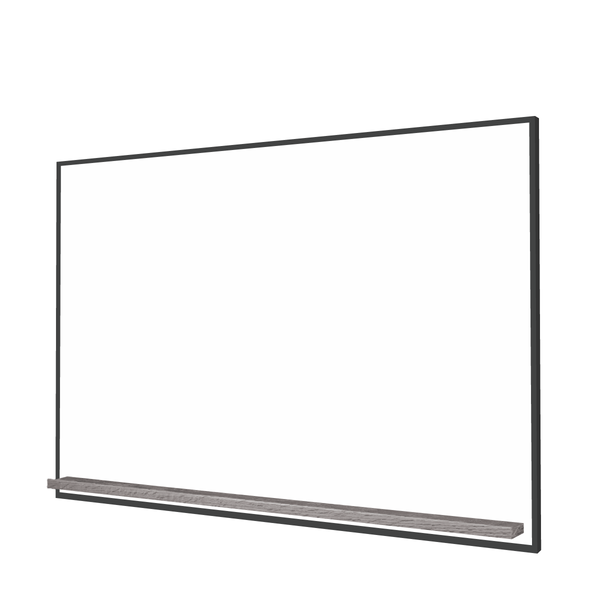 The Black Minimalist Wood | Landscape Ceramic Steel Whiteboard