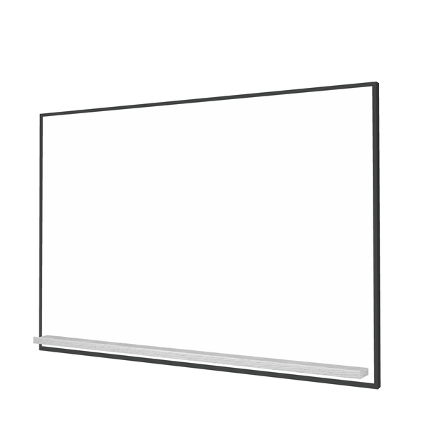 The Black Minimalist Wood | Landscape Ceramic Steel Whiteboard