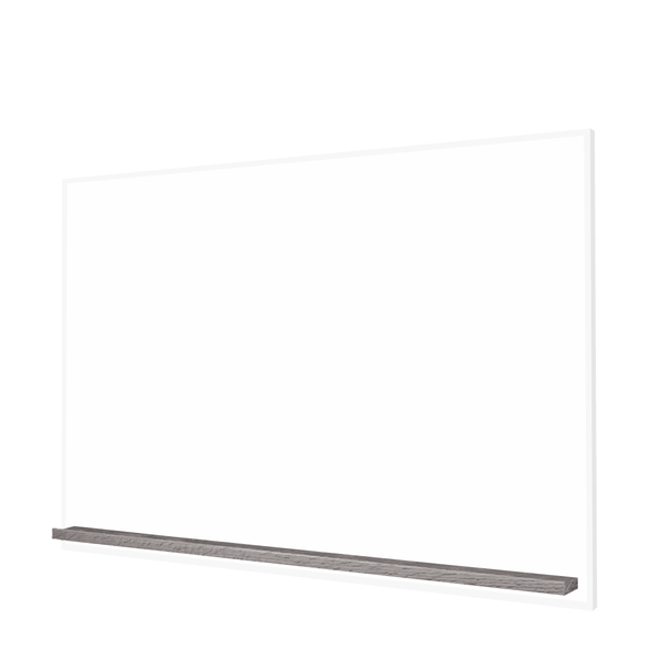 The White Minimalist Wood | Landscape Ceramic Steel Whiteboard