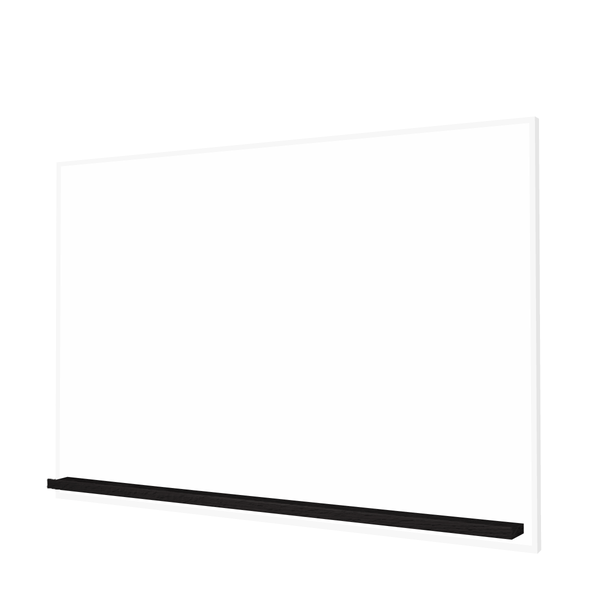 The White Minimalist Wood | Landscape Ceramic Steel Whiteboard
